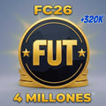 4 Millones de monedas FC 26 PS5/PS4