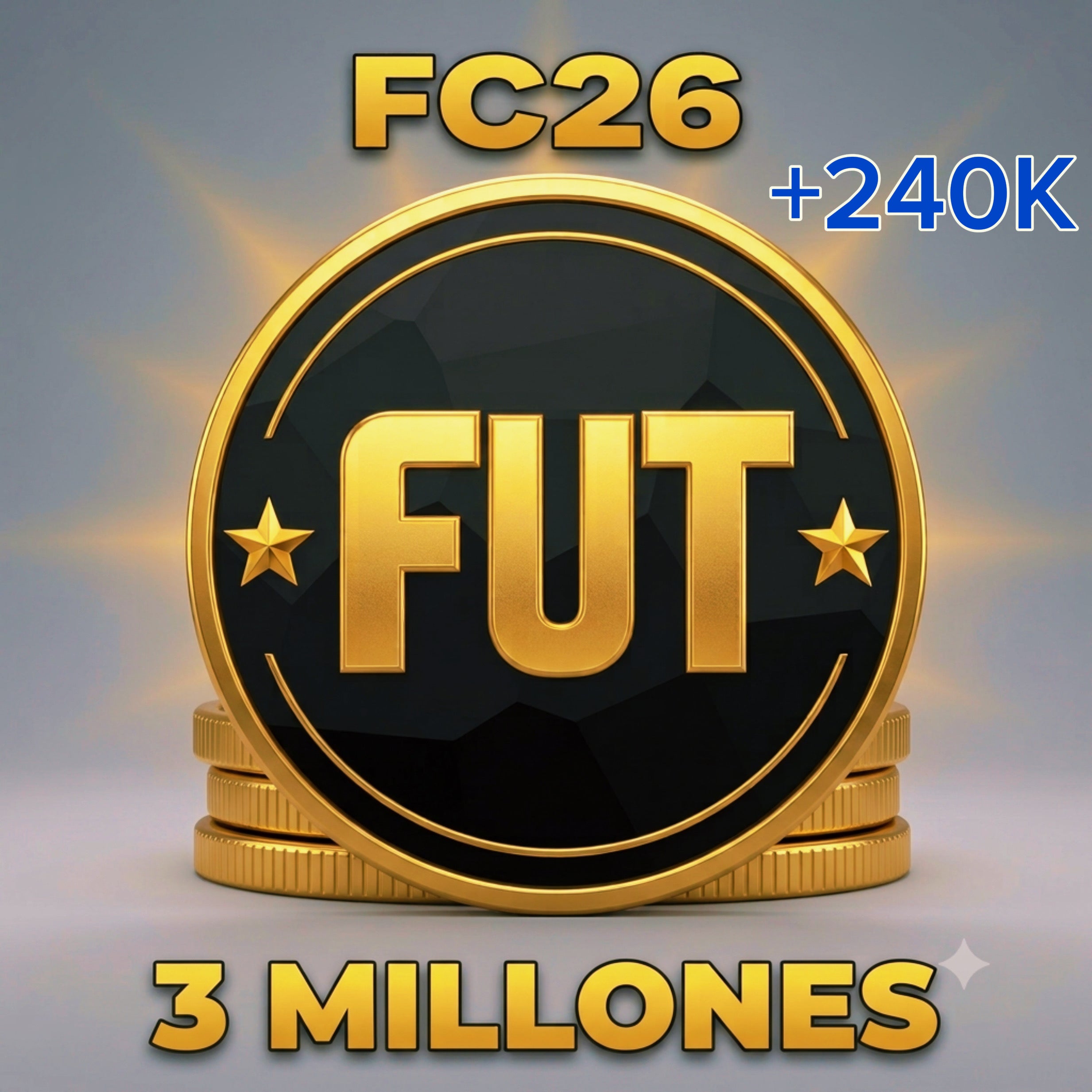 3 Millones de monedas FC 26 PS5/PS4